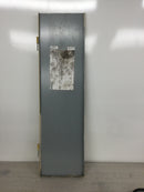 GE TSM815  Hinged Flat Front Panel Nema 3R Door/Cover 32 3/4" x 9" and 21 1/8" Between Hinges.