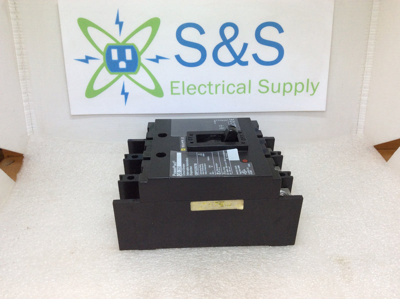 Square D QBP32250TM 3 Pole 250A 240VAC 10kAIC Type QB 250 PowerPact Circuit Breaker
