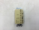 Leviton 6291 Master Control Rocker Switch 20A 120V Ivory