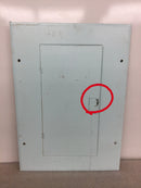 GE General Electric TM1620ST/FT 200 Amp 120/240v 3 Wire 40 Spaces Load Center Cover 21 1/4" x 15 3/8"