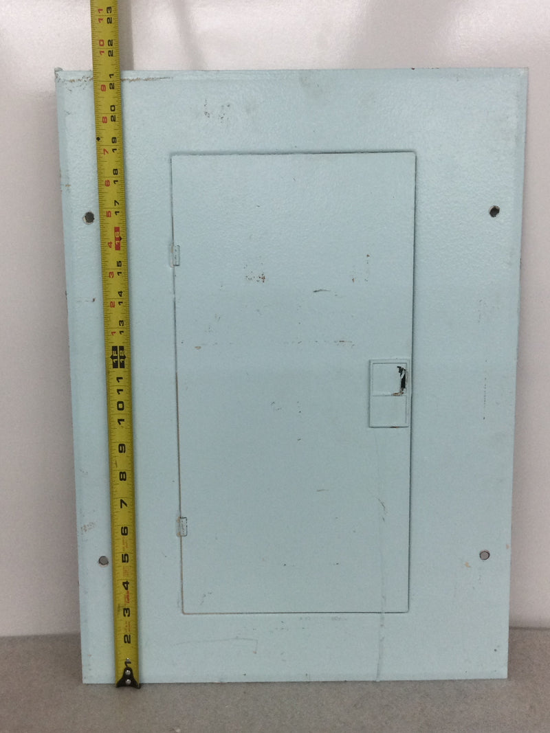 GE General Electric TM1620ST/FT 200 Amp 120/240v 3 Wire 40 Spaces Load Center Cover 21 1/4" x 15 3/8"