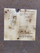 Square D 30893P 100 Amp 120/240v Type 1 9 Circuit Fused Panel Cover 23.5" x 11.5"