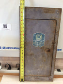 Square D 30893P 100 Amp 120/240v Type 1 9 Circuit Fused Panel Cover 23.5" x 11.5"