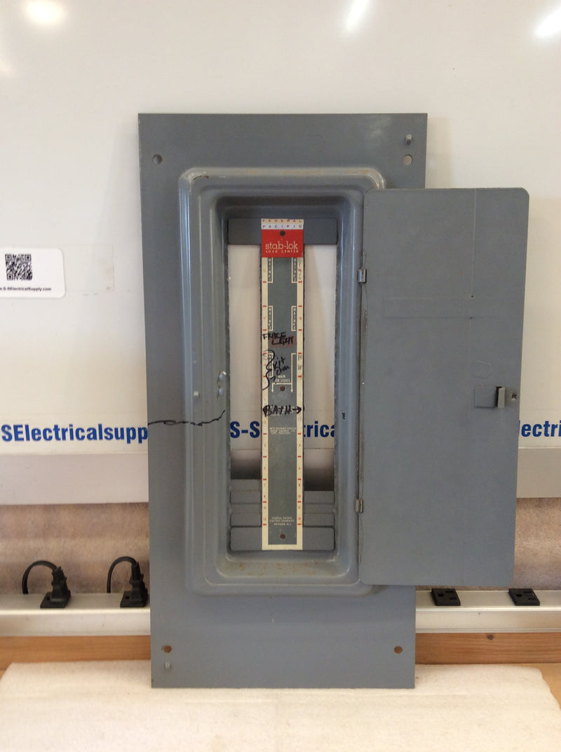 FPE Stab Lok Circuit Breaker Load Center 12/24 Spaces NA or NC Style Breakers 24 x 11.5