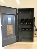 Square D D324N 200A 240VAC 3 Pole 4 Wire Fusible Safety Switch/Disconnect