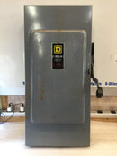 Square D D324N 200A 240VAC 3 Pole 4 Wire Fusible Safety Switch/Disconnect