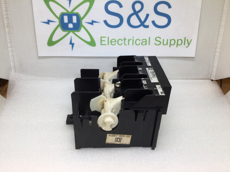 Square D 9422FTCN30 Disconnect Switch 40567-009-50 3 Pole 600V 30A