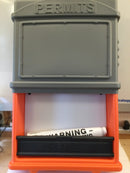 Tollis EZ Permit Box SKU: RZ-AWC7-H995 ASIN: B073X9F4YR Doc Box (New)