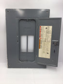 Square D QOC24UF 24 Space 120/240V Cover/Door Only w/Main 22 1/8" x 15 1/2"
