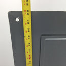 Square D QOC24UF 24 Space 120/240V Cover/Door Only w/Main 22 1/8" x 15 1/2"