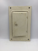 Square D QO-18-410 100 Amp Series 2 20 Space QO Load Center Cover/Panel Cover Only 18.5" x 11.5"