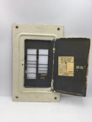 Square D QO-18-410 100 Amp Series 2 20 Space QO Load Center Cover/Panel Cover Only 18.5" x 11.5"