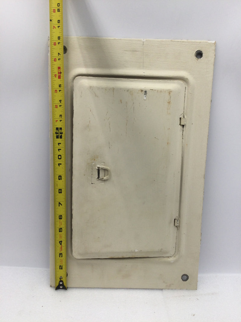 Square D QO-18-410 100 Amp Series 2 20 Space QO Load Center Cover/Panel Cover Only 18.5" x 11.5"
