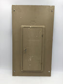 FPE Federal Pacific Electric M120-30-150G 150amp 120/240V Breaker Panel Door Cover 24" x 13 5/8"