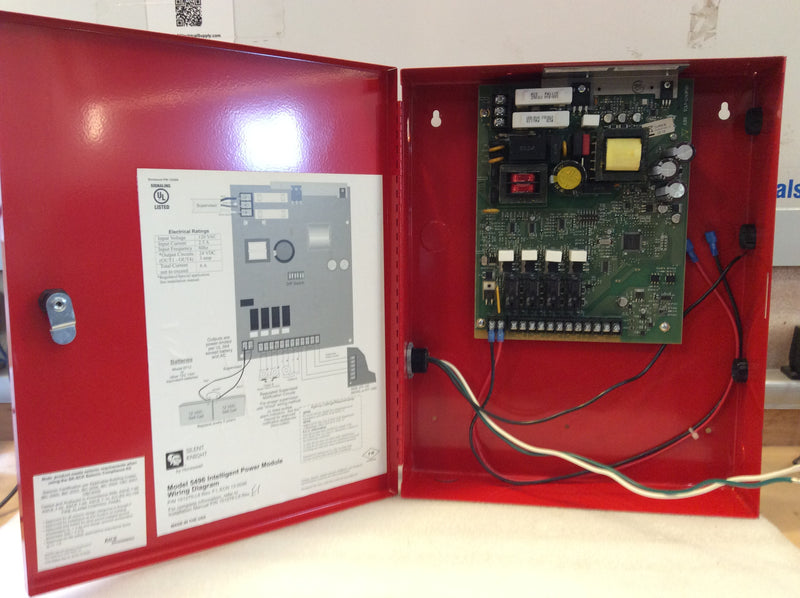 Silent Knight 5496 By Honeywell Intelligent Power Module 120VAC @ 2.5A Input 24VDC @ 3A Output