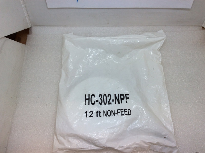 Texas Fluorescent HC-302-NPF 12 Ft Non-Feed Fixture Hanger White Cover (New)