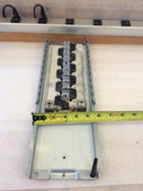 Eaton BR Series 10 Space 20 Circuit 200A 120/240VAC Type BR MLO Load Center Interior (Guts Only)