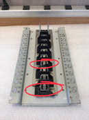 FPE Federal Pacific Electric M120-30-150G Panel Guts 10 Space/20 Circuit w/2B150 150 Amp Breaker 10 Space/20 Circuit