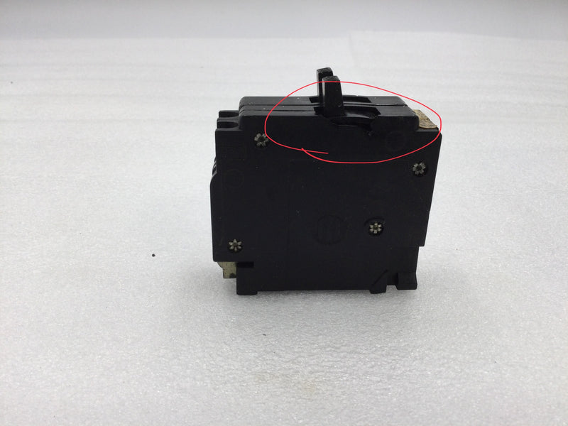 ITE QT1-1520 20/15 Amp 1 Pole 120V Circuit Breaker - Cosmetic Flaw