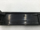 Westinghouse 114B408H01 Filler Cover 1 Pole Screw Mount Black Plastic