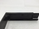 Westinghouse 114B408H01 Filler Cover 1 Pole Screw Mount Black Plastic