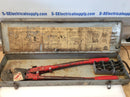Thomas & Betts TBM-8 Wire Cable Crimp Tool With 7 Dies And Carry Case