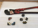 Thomas & Betts TBM-8 Wire Cable Crimp Tool With 7 Dies And Carry Case