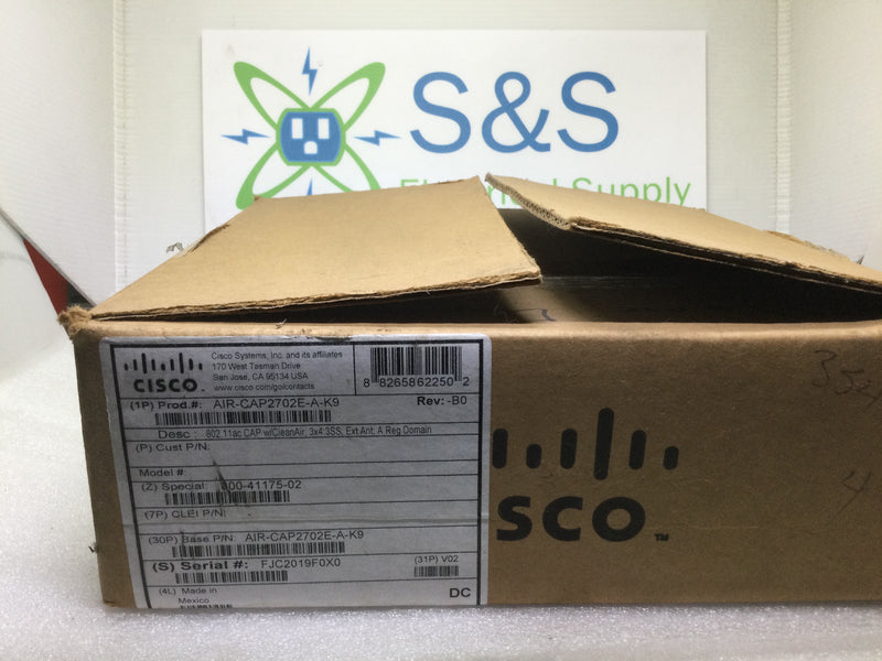 Cisco Aironet 2702e Controller-Based Wireless Access Point Air-Cap2702e-A-K9