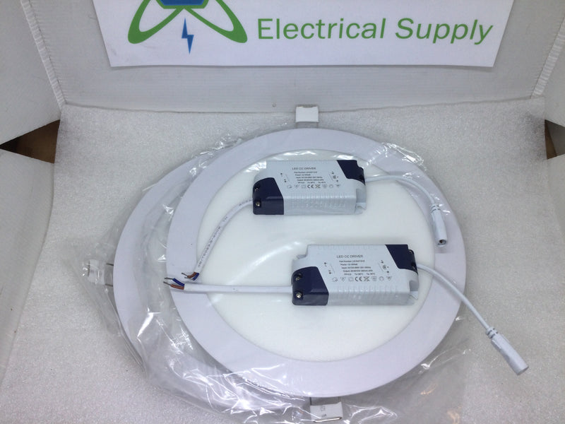 Led Panels Series 18w Led Panel Light Flat Lamp Round Ultra-Thin Recessed Ceiling Light