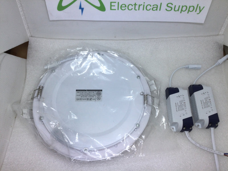 Led Panels Series 18w Led Panel Light Flat Lamp Round Ultra-Thin Recessed Ceiling Light