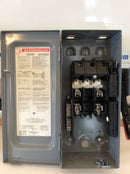 Square D H221N 30 Amp 2 Pole 120/240V Fusible Heavy Duty Safety Switch