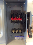 Square D H362 3 Pole 60A 600VAC Type Nema1 Enclosure Fusible Safety Switch