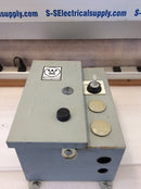 Westinghouse A200M0CAC 3 Pole 460/575VAC 5Hp Max 120V Coil Type 12 Enclosed Motor Starter