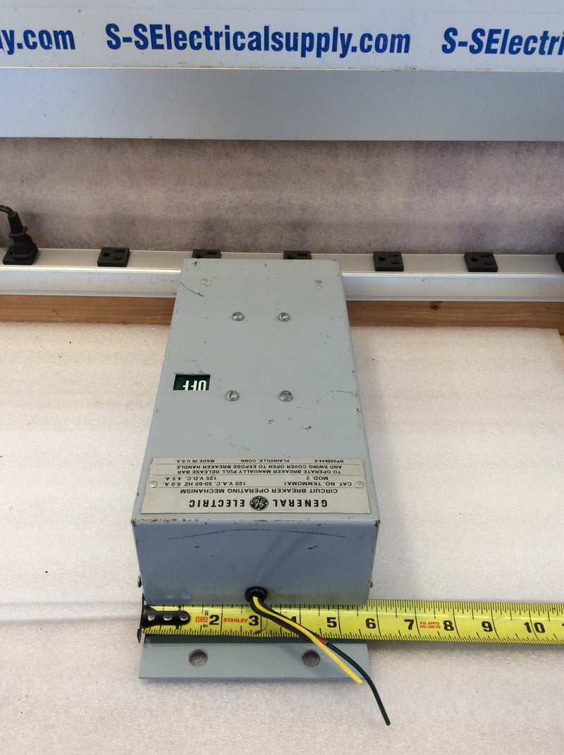 General Electric TKMMOMA1 Mod 2 120V 50-60Hz 6.0A Circuit Breaker Operating Mechanism