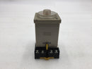 Omron H3CR-F8 Timer 100-240Vac w/P2CF-08 Base