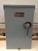 FPE/Federal Pacific RH1136R Nema3R 3 Pole 100A 600VAC 75Hp Max Fusible Safety Switch (New)