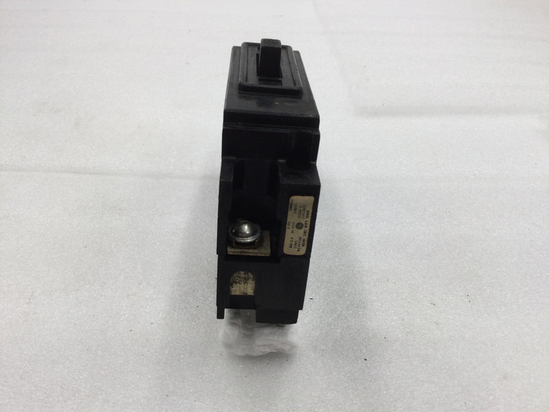 GE General Electric TE11015 15 Amp 1 Pole 125V Type TE Circuit Breaker
