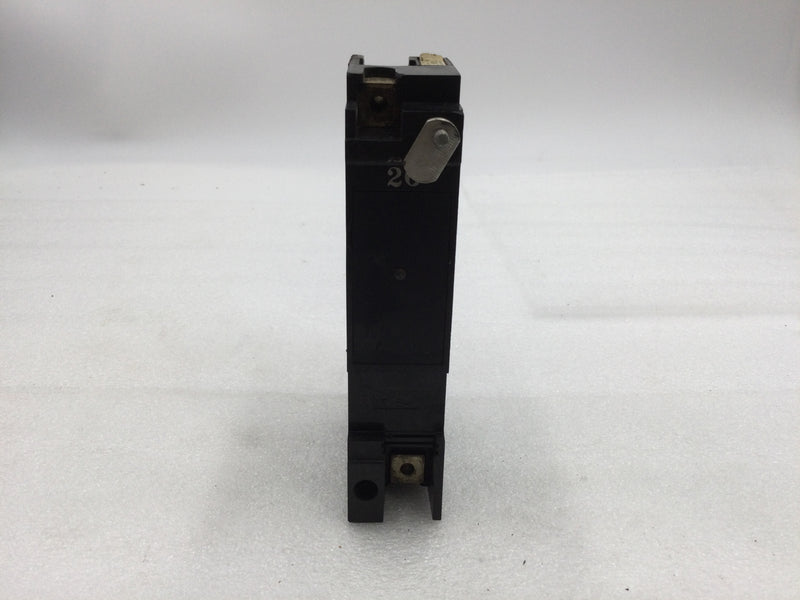 GE General Electric TE11015 15 Amp 1 Pole 125V Type TE Circuit Breaker