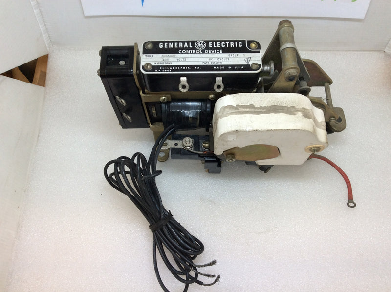 General Electric 403A225 Group 1 125V DC Cycles Control Device