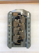 General Electric TM1010E 12 Circuit 100A 120/240VAC Type THQ/THQL/TQL Interior (Guts Only)