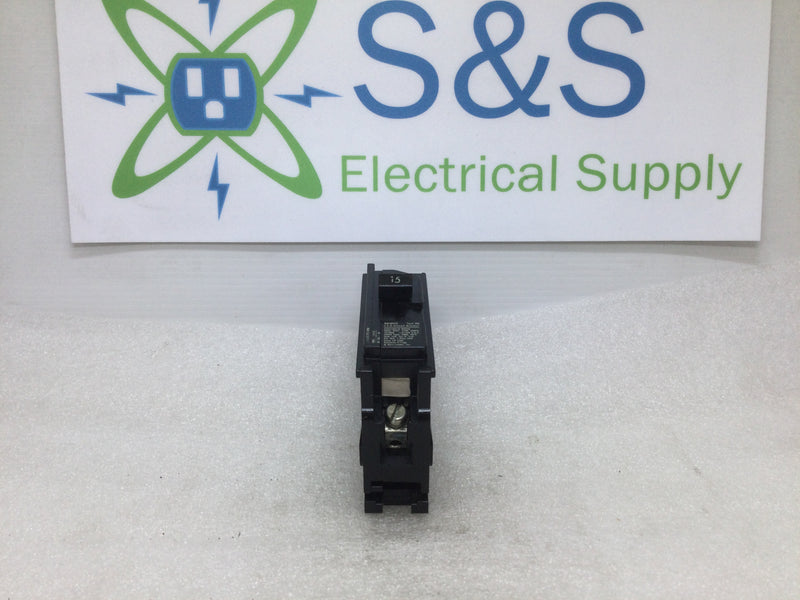 ITE BQ1-B015 15 Amp 1 Pole 120/240V Circuit Breaker BQ1B015