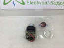 Allen Bradley 800t-Pt16 Red Lens 120v Pilot Light