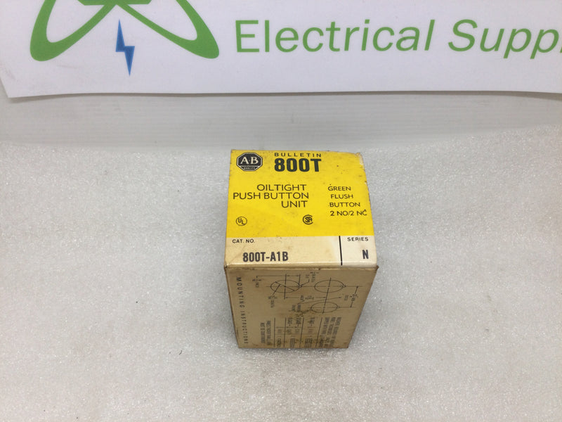 Allen Bradley 800t-A1b Series N Push Button Green