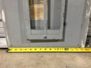 Westinghouse Main Breaker Panel Cover 10/20 Space 100/200 Amp 120/240v 25.5" x 15.5"