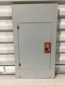 GE General Electric TLM612S/F 125 Amp 3 Wire 120/240v Type 1 Indoor Enclosure Load Center 18 10/16" x 10.5"