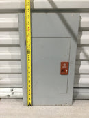GE General Electric TLM612S/F 125 Amp 3 Wire 120/240v Type 1 Indoor Enclosure Load Center 18 10/16" x 10.5"