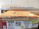 Square D SC816F200PS 200 Amp 16-Circuit Outdoor Ring-Type Overhead/Underground Meter/Main Combo (New In Box)