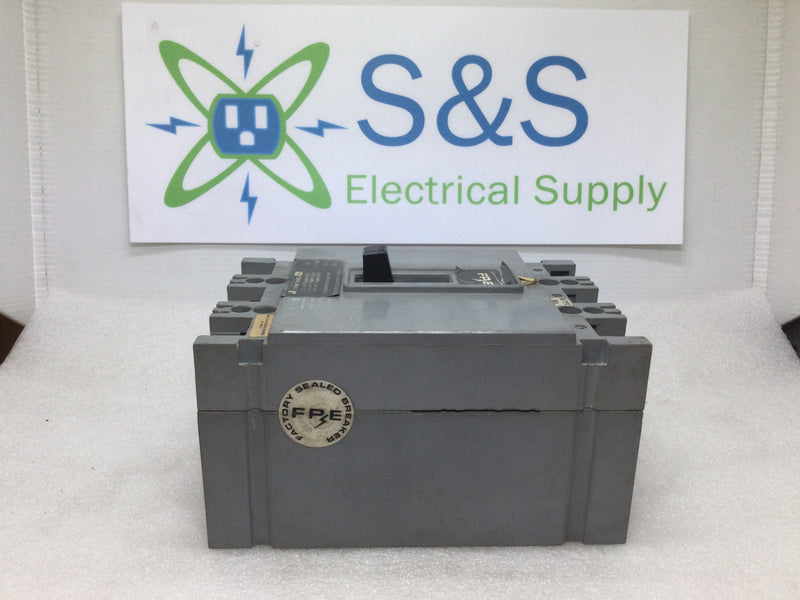 FPE Federal Pacific HFB3100 100 Amp 3 Pole 600V Circuit Breaker