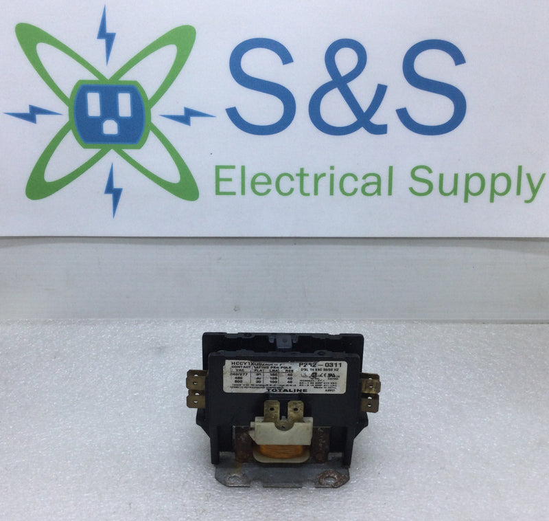 Totaline P282-0311 40 Amp Single Pole 600V Definite Purpose Contactor