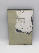 FPE Nema 3R 100 Amp 120/240V Panel Door/Cover 13.75" x 9.5"